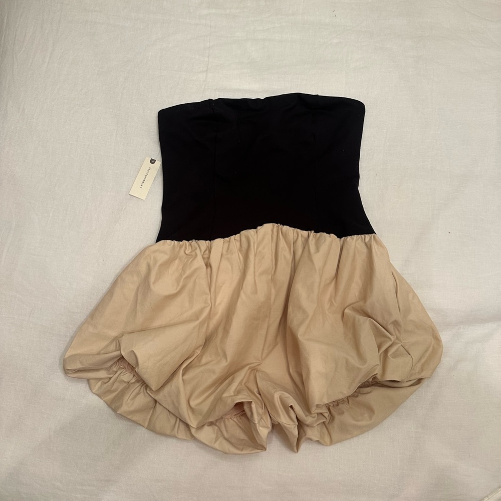 NWT Maeve Strapless Bubble Romper Small - Picture 3 of 5
